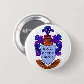 Tambourmajor: König des Bandes Button (Vorne & Hinten)