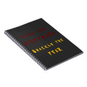 Tame the Nightmare Spiral Foto Notebook Notizblock (Rechte Seite)