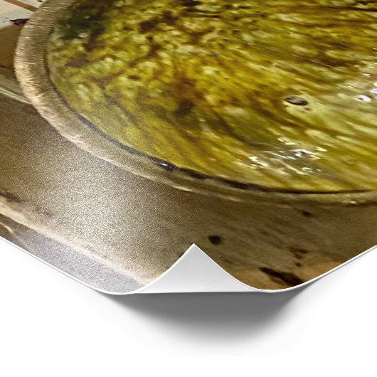 Tamegroute Pottery - Marrakesch, Marokko Fotodruck (Ecke)