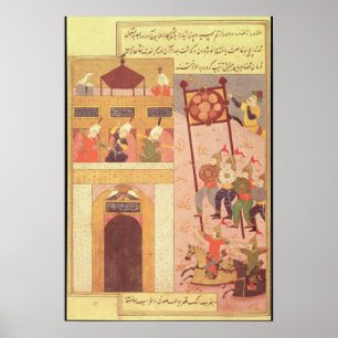 Tamerlane, das Urganj belagert Poster