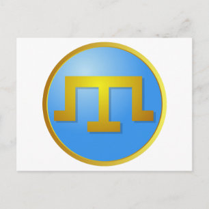 Tamga von Krim Tatars Postkarte