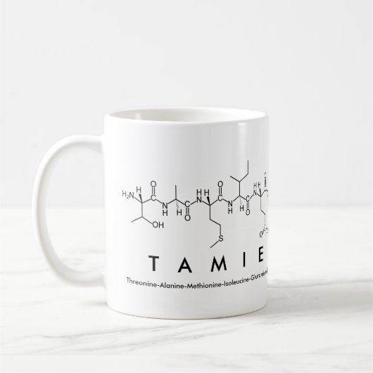 Tamie Peptid Name Tasse (Links)