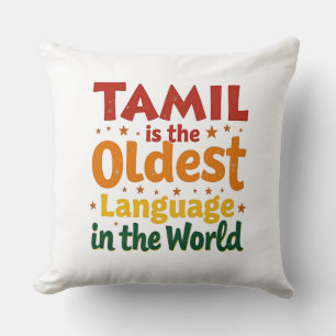 Tamil, die älteste Sprache Kissen