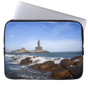 Tamil Nadu Heiliges Thiruvalluvar Statue- , Indien Laptopschutzhülle