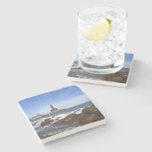 Tamil Nadu Heiliges Thiruvalluvar Statue-|, Indien Steinuntersetzer (Seitenansicht)