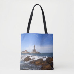 Tamil Nadu Heiliges Thiruvalluvar Statue- , Indien Tasche