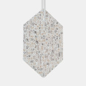 Tamil Ornament Aus Glas (Vorderseite Rechts)