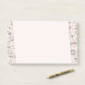 Tamil Post-it Klebezettel (Auf Schreibtisch)