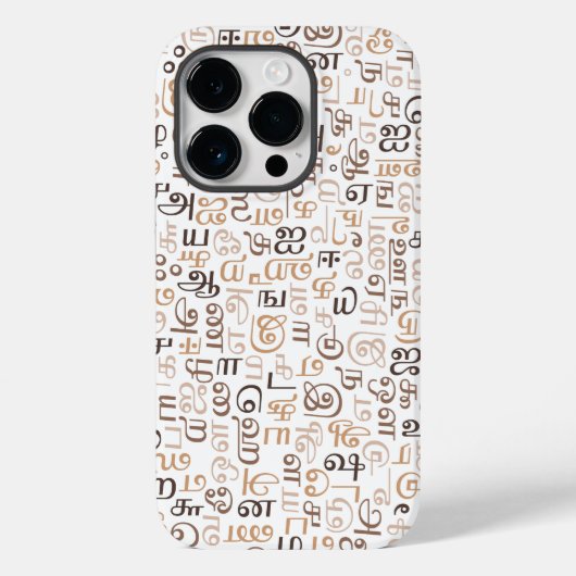 Tamil-Schrift Case-Mate iPhone Hülle (Rückseite)