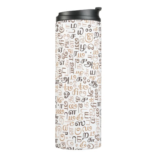 Tamil Thermosbecher (Nach links gedreht)