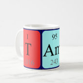 Tamla Periodenname Tasse (Vorderseite Links)