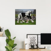 Tamlin & The Pups Poster (Heimbüro)