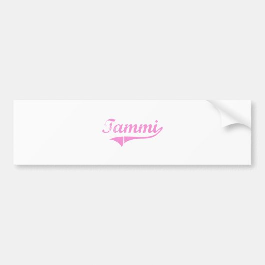 Tammi klassischer Art-Name Autoaufkleber (Vorne)