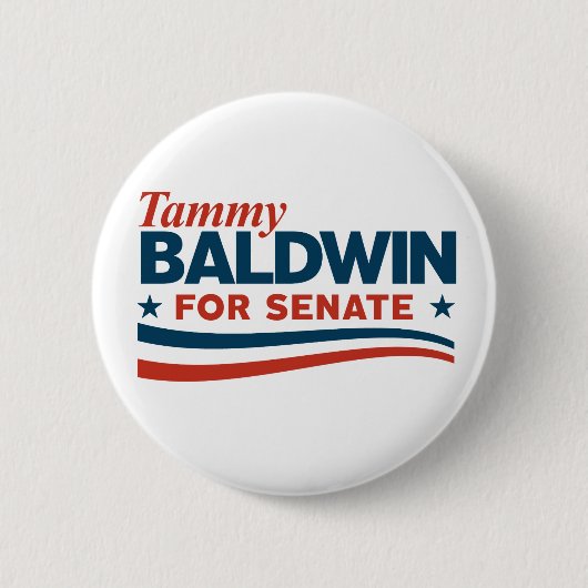 Tammy Baldwin Button (Vorderseite)