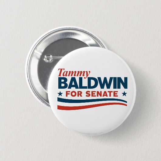 Tammy Baldwin Button (Vorne & Hinten)