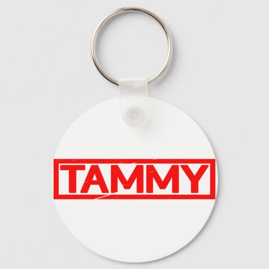 Tammy-Briefmarke Schlüsselanhänger (Vorderseite)