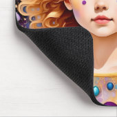 TAMMY ~ Dekoriertes Hübsches Mädchen ~ Mousepad (Ecke)