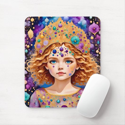 TAMMY ~ Dekoriertes Hübsches Mädchen ~ Mousepad (Mit Mouse)