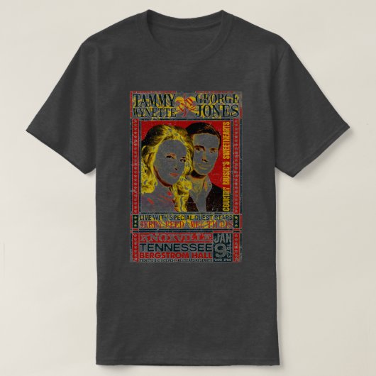 Tammy George Wynette Jones T-Shirt (Design vorne)