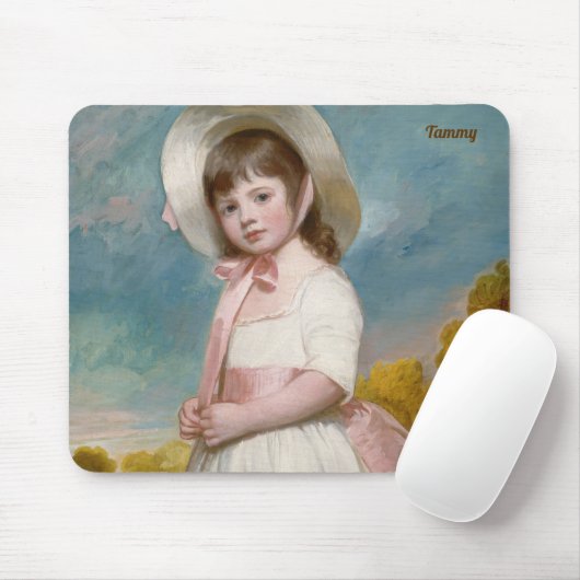 TAMMY ~ MISS JULIANA WILLOUGHBY ~ George Romney Mousepad (Mit Mouse)