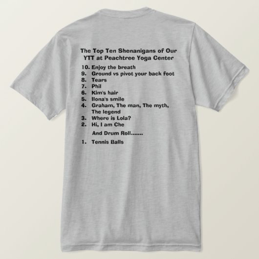 Tammy T-Shirt (Design Rückseite)