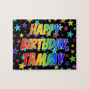 "TAMMY" Vorname, Spaß "GLÜCKLICHER BIRTHTAG" Puzzle