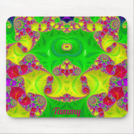 TAMMY ~ Zany Hot Cerry, Gelb, Rot und Grün Mousepad