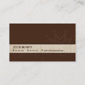 Tammy's Zuhause Project Business Cards Visitenkarte (Rückseite)