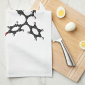 Tamoxifen Anti-Östrogen Therapie im Brustkrebs Geschirrtuch (Viertel Falte)