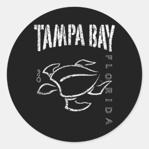 Tampa Bay Florida Andenken Runder Aufkleber