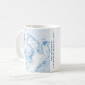 Tampa Bay Florida Beach House Dekorationsgeschenk Kaffeetasse (Vorderseite Links)