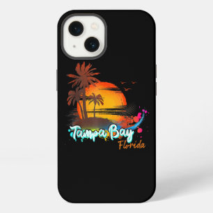 Tampa Bay Florida Beach Summer Vacation Palm Trees iPhone 13 Hülle