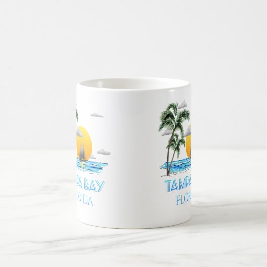 Tampa Bay Florida Kaffeetasse (Mittel)