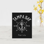 Tampa Bay Florida Sailing Karte (Gelbe Blume)