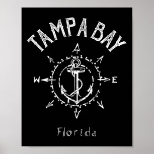 Tampa Bay Florida Sailing Poster