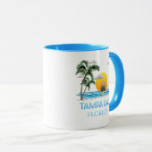 Tampa Bay Florida Sailing Tasse (VorderseiteRechts)