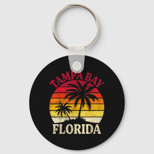 Tampa Bay Florida Strand Trocal Sommer Palme Schlüsselanhänger