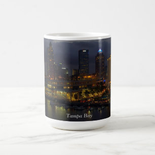Tampa Bay Night Skyline Kaffeetasse
