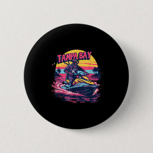 Tampa Bay Pirat Florida Jetski Bootfahren Lustig G Button