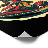 Tampa Bay Pirate Florida Jetski Boating Funny Gasp Poster (Ecke)