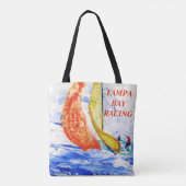 Tampa Bay Racing Jumbo Tote Bag Tasche (Rückseite)