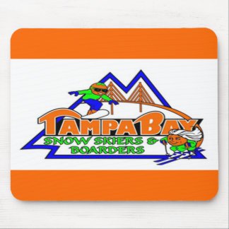 Tampa Bay Schnee-Skifahrer und Internatsschüler Mousepad