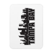 Tampa Bay Skyline Magnet (Vertikal)
