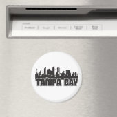 Tampa Bay Skyline Magnet (In Situ (Geschirrspüler))