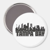 Tampa Bay Skyline Magnet (Vorderseite/Rückseite)