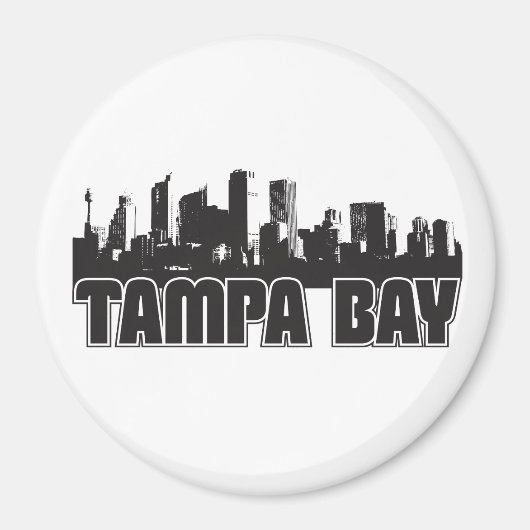 Tampa Bay Skyline Magnet (Vorne)