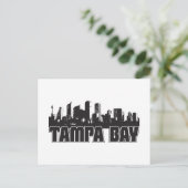Tampa Bay Skyline Postkarte (Stehend Vorderseite)