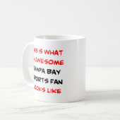 tampa bay sports fan, phantastisch kaffeetasse (Vorderseite Links)