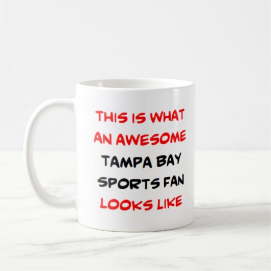tampa bay sports fan, phantastisch kaffeetasse (Links)