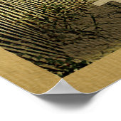 Tampa Beach Vintage Travel Poster (Ecke)